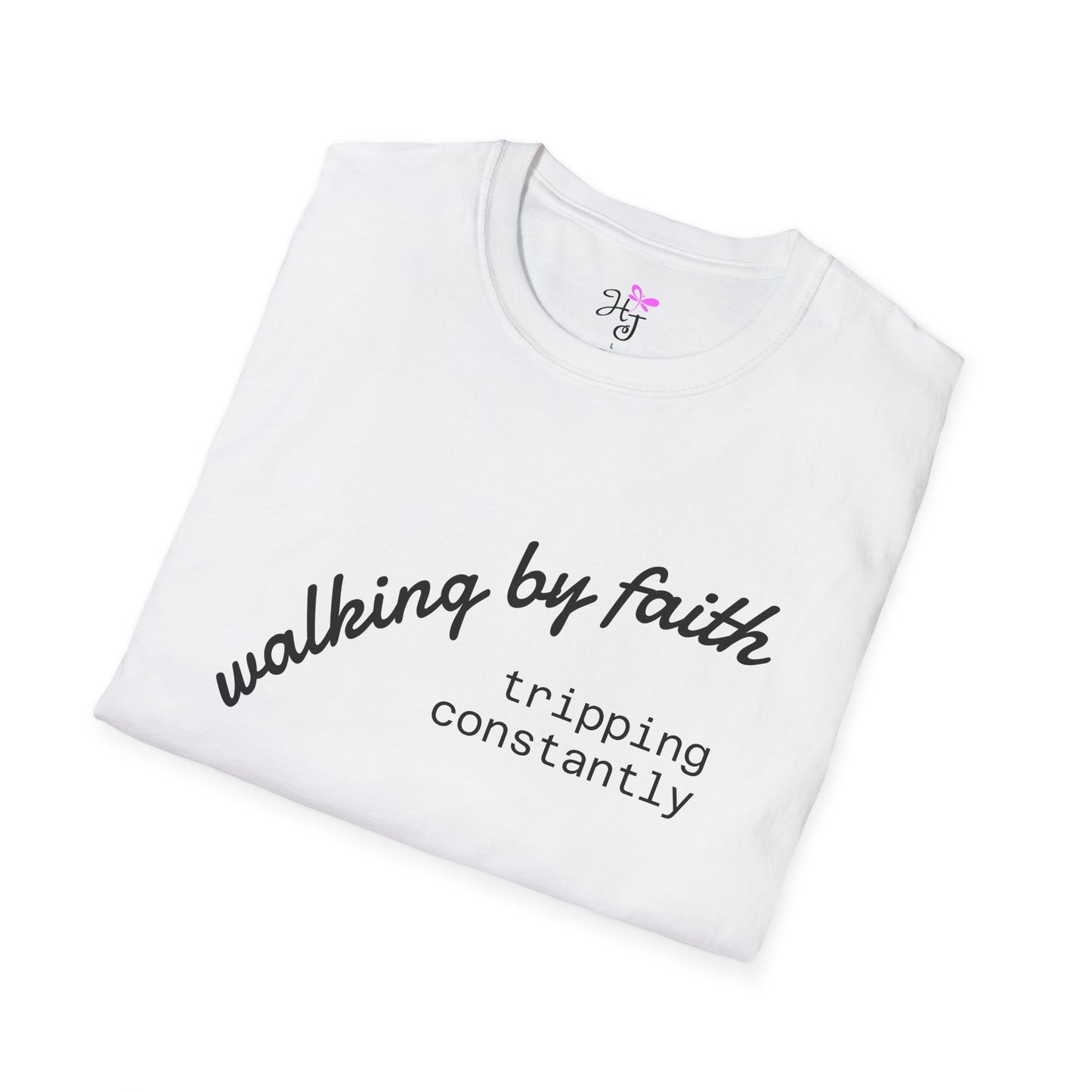 Following Faith T shirt. Softstyle T-Shirt