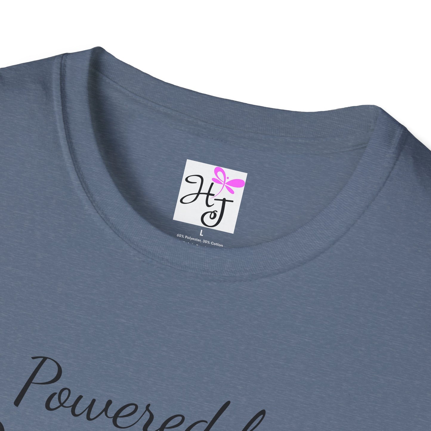Powered by purpose, Positive quote t-shirt Softstyle T-Shirt