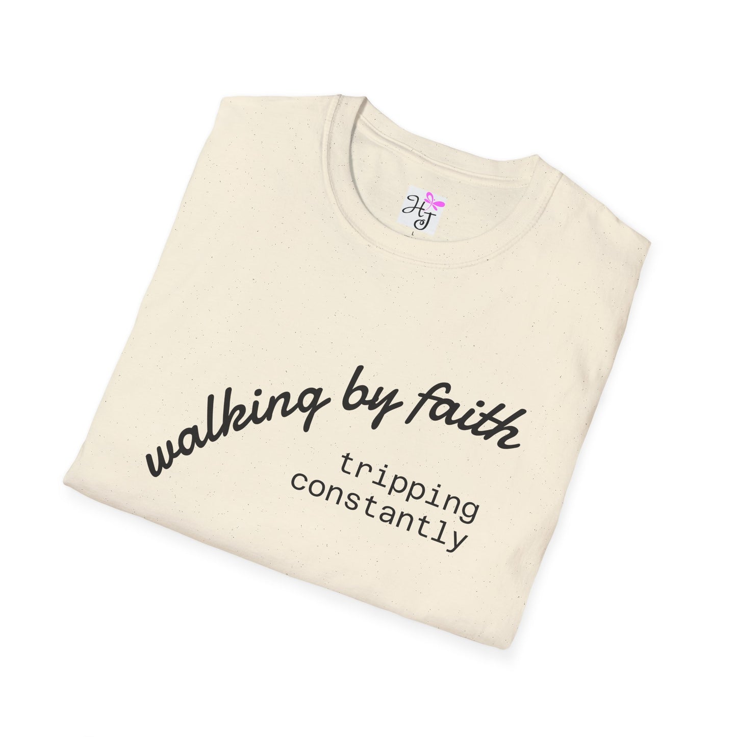 Following Faith T shirt. Softstyle T-Shirt