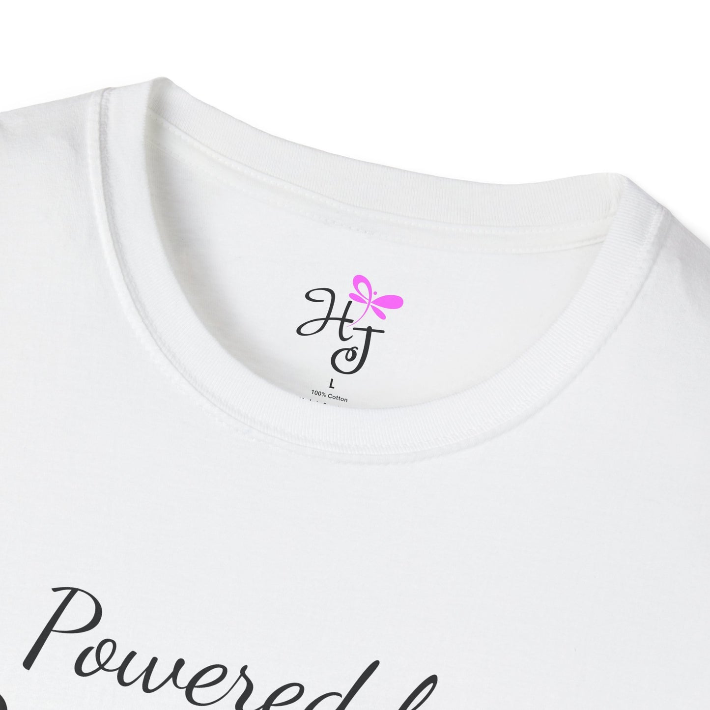 Powered by purpose, Positive quote t-shirt Softstyle T-Shirt