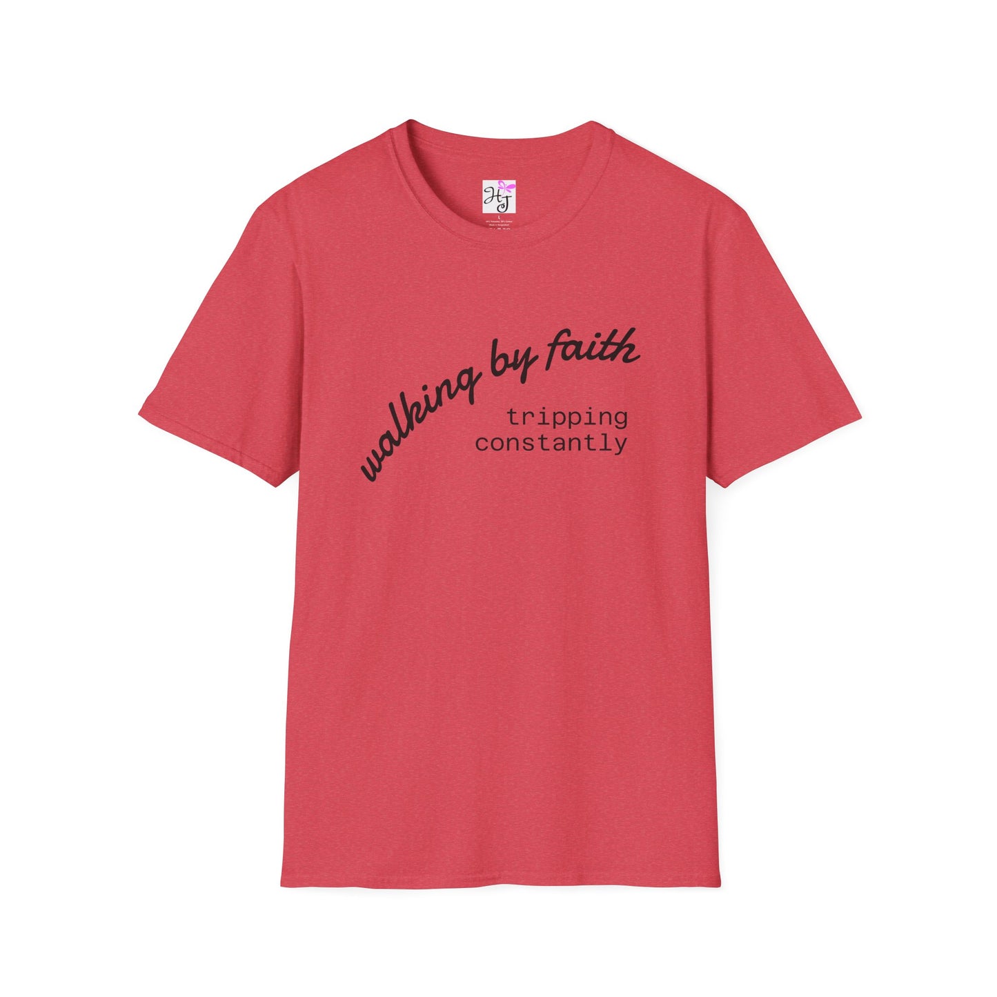 Following Faith T shirt. Softstyle T-Shirt