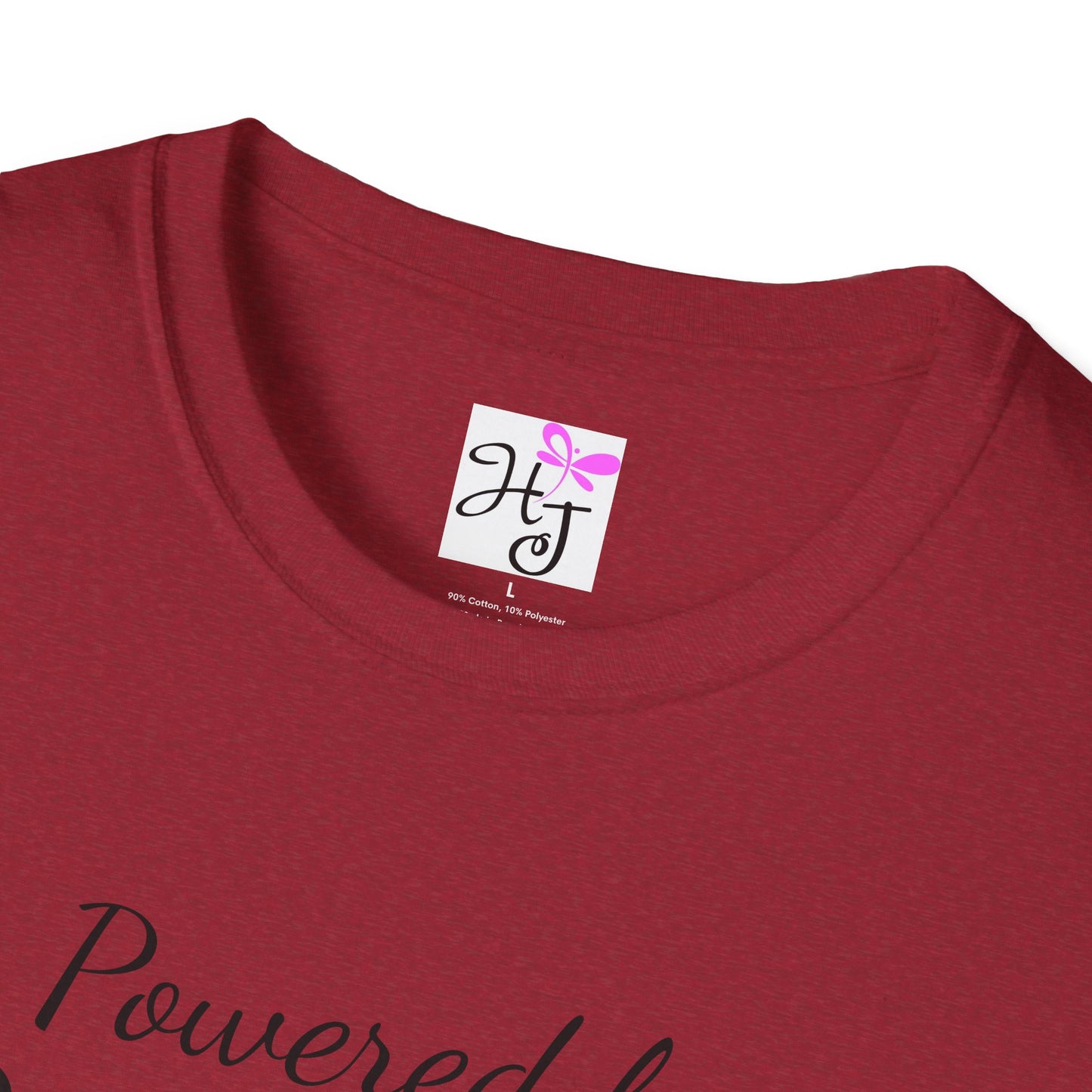 Powered by purpose, Positive quote t-shirt Softstyle T-Shirt