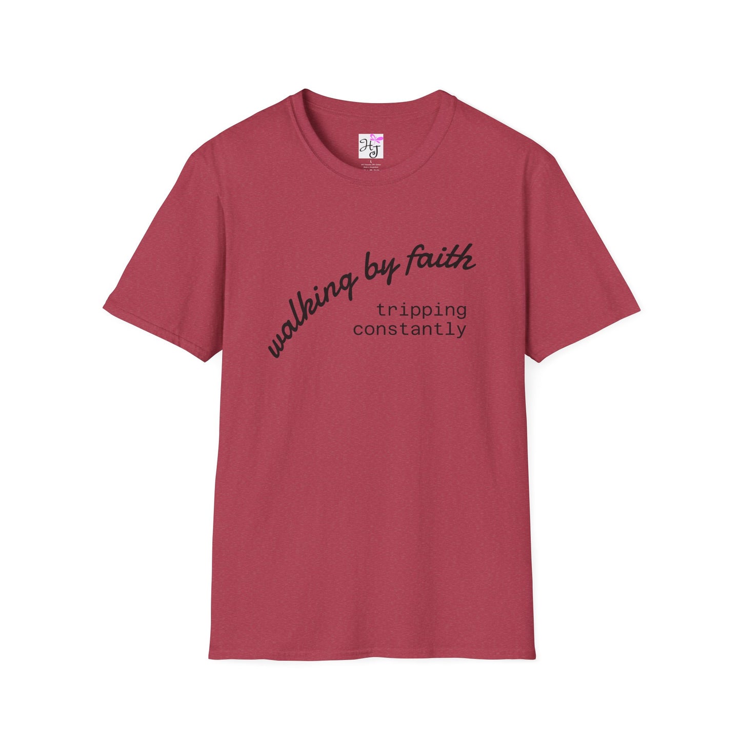 Following Faith T shirt. Softstyle T-Shirt