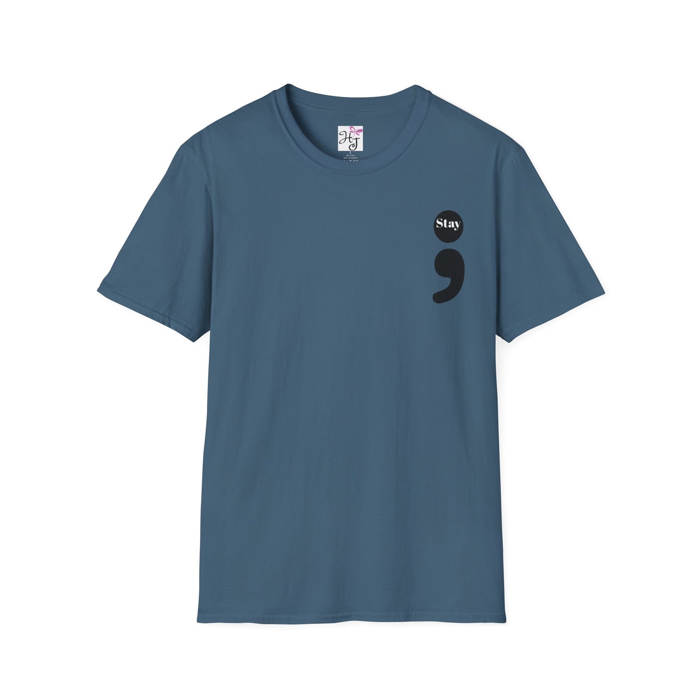 Suicide Awareness Semi Colon T-Shirt