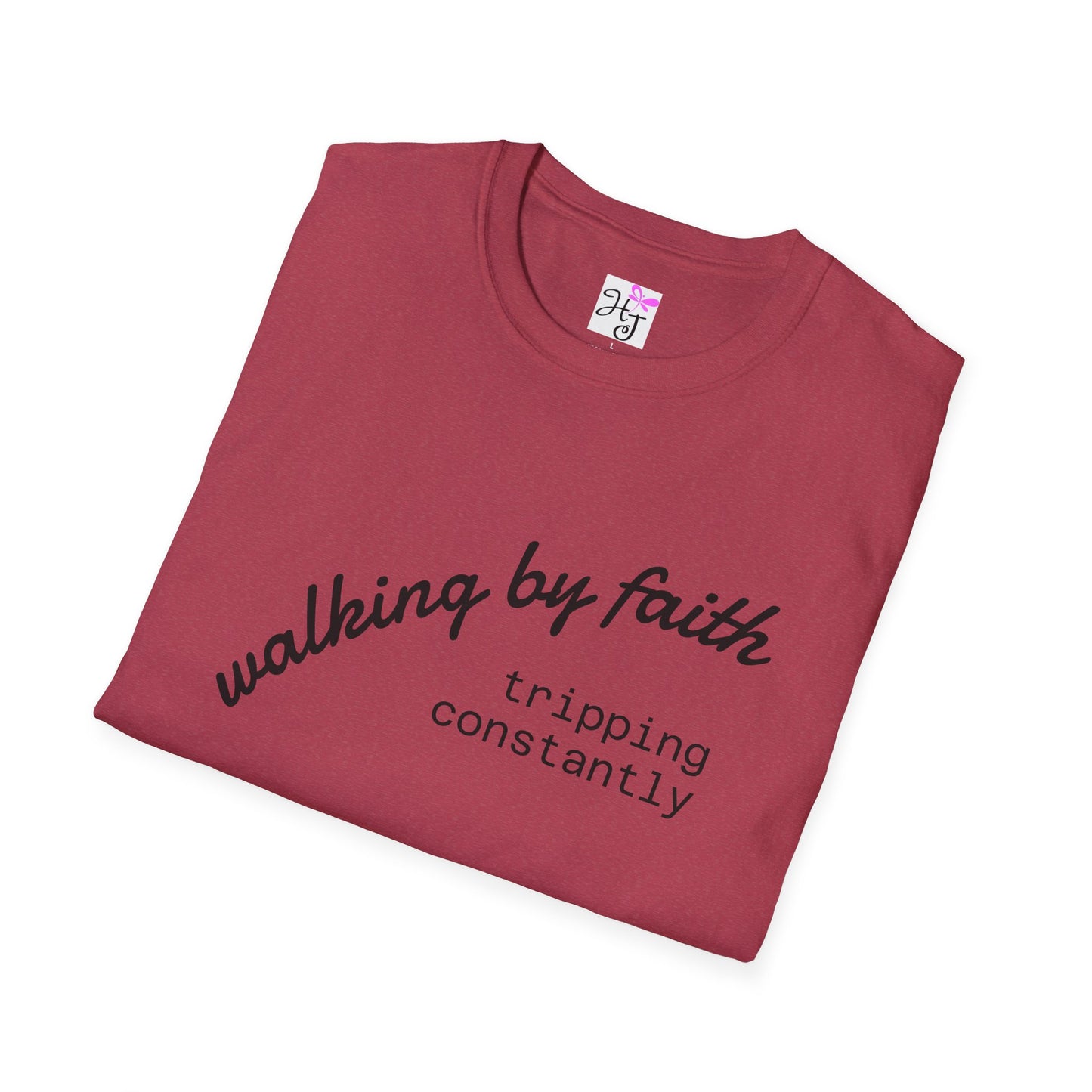 Following Faith T shirt. Softstyle T-Shirt