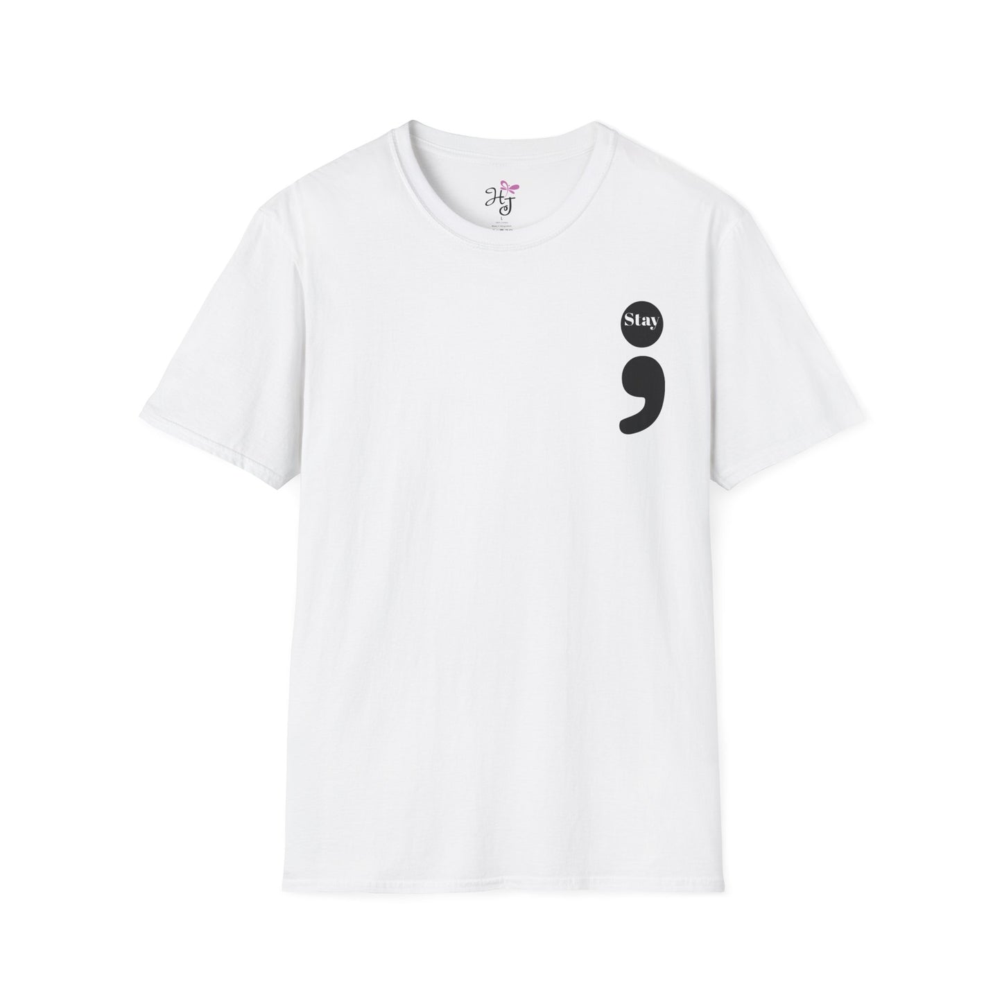 Suicide Awareness Semi Colon T-Shirt