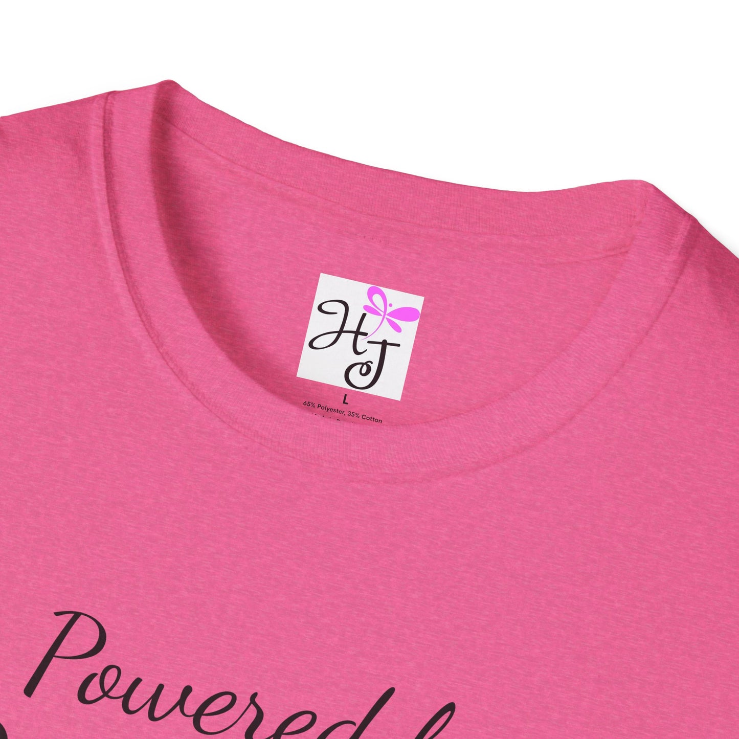 Powered by purpose, Positive quote t-shirt Softstyle T-Shirt