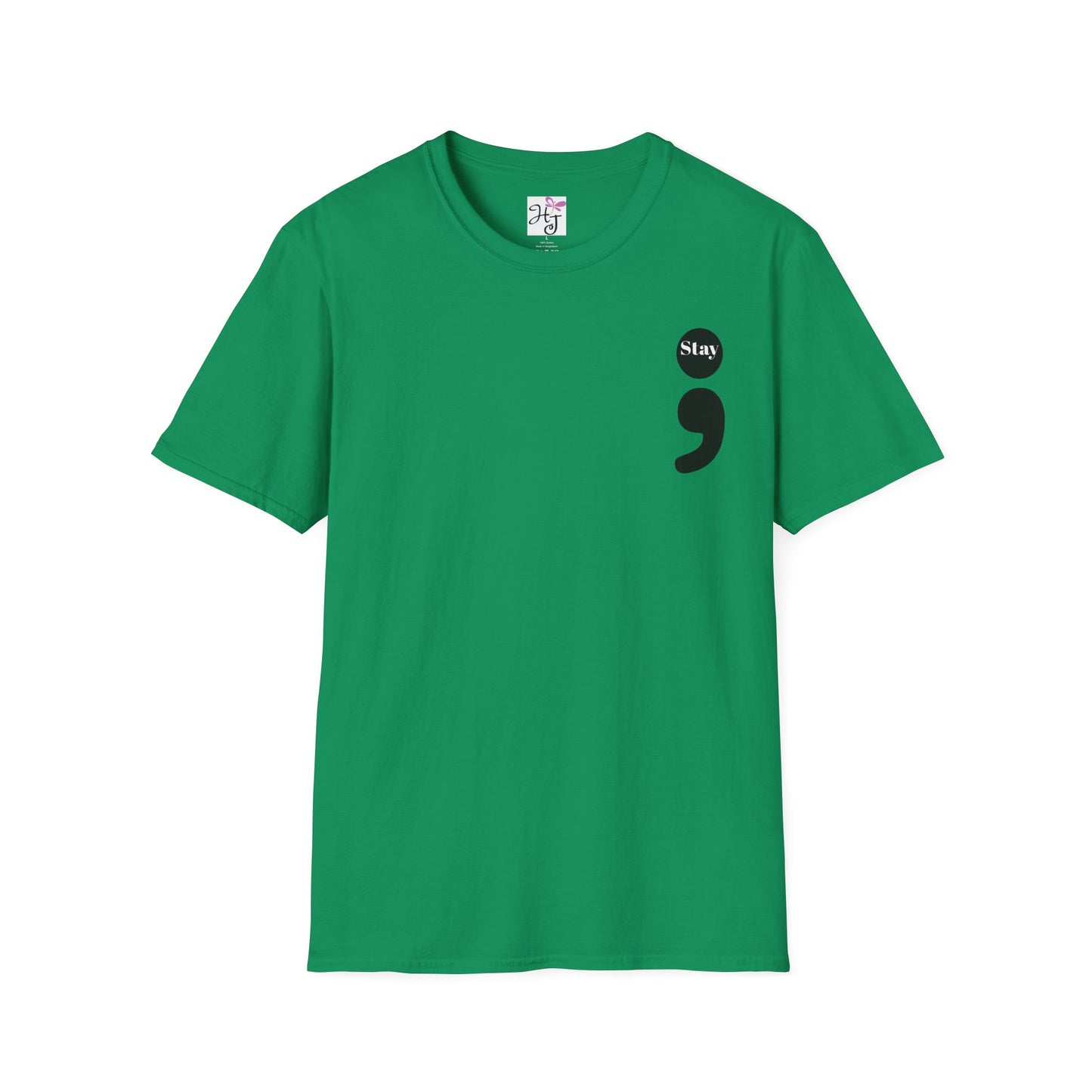 Suicide Awareness Semi Colon T-Shirt